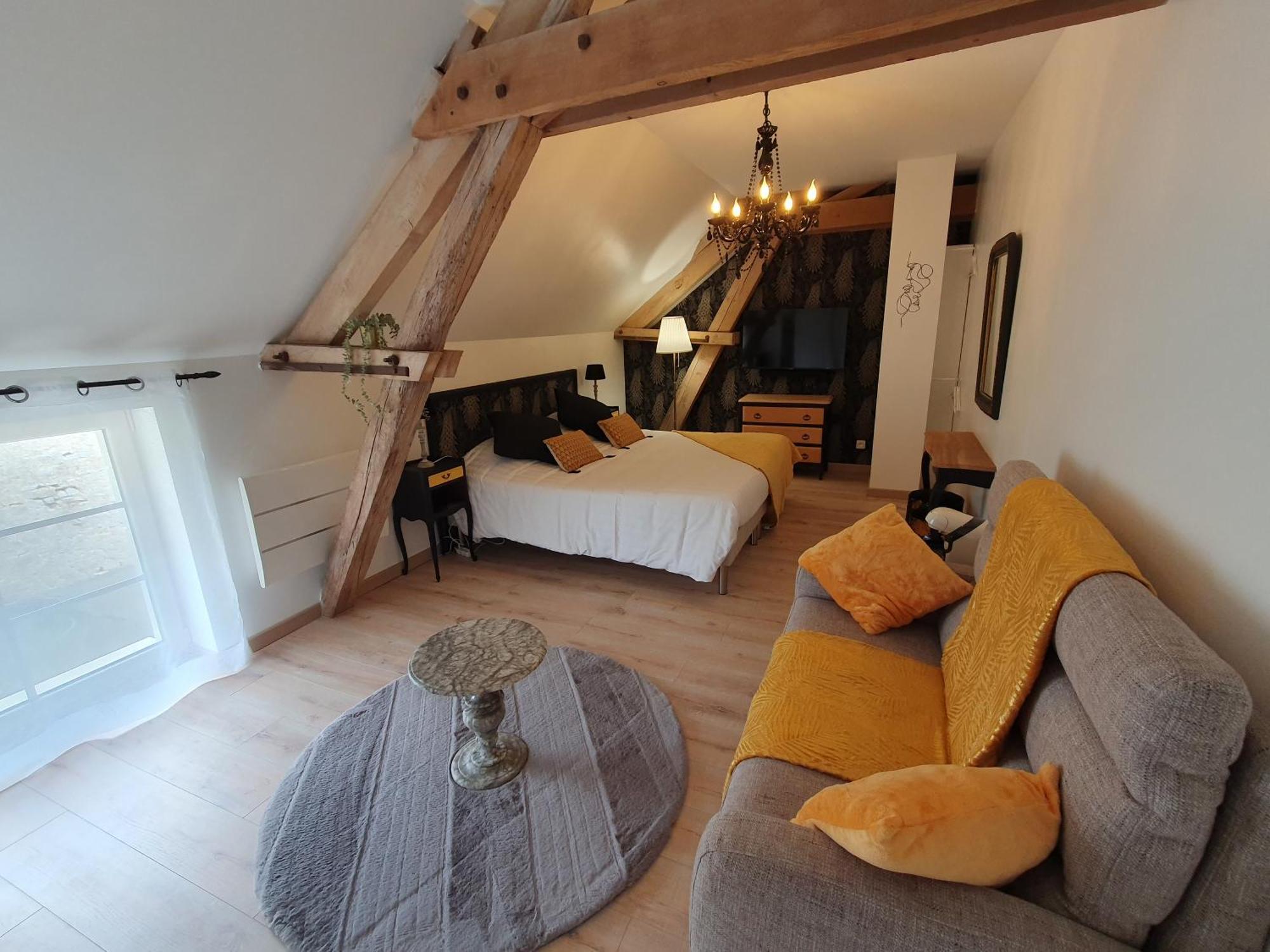 Bed and Breakfast Au Domaine Du Bois Joubert Luzillé Exterior foto